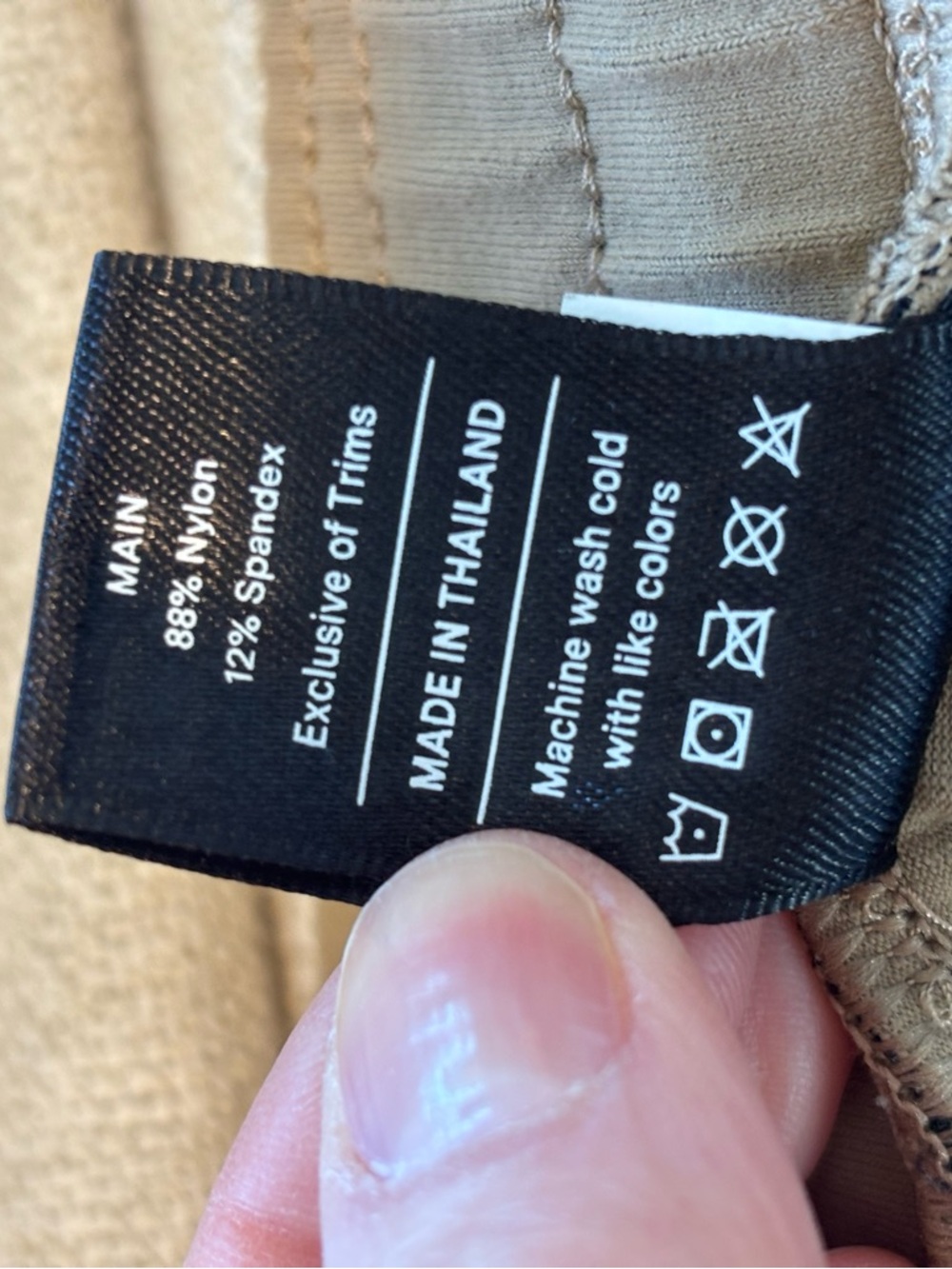 Men's Tan Chinos - Casual Everyday Khaki Pants - Picture 5 of 6